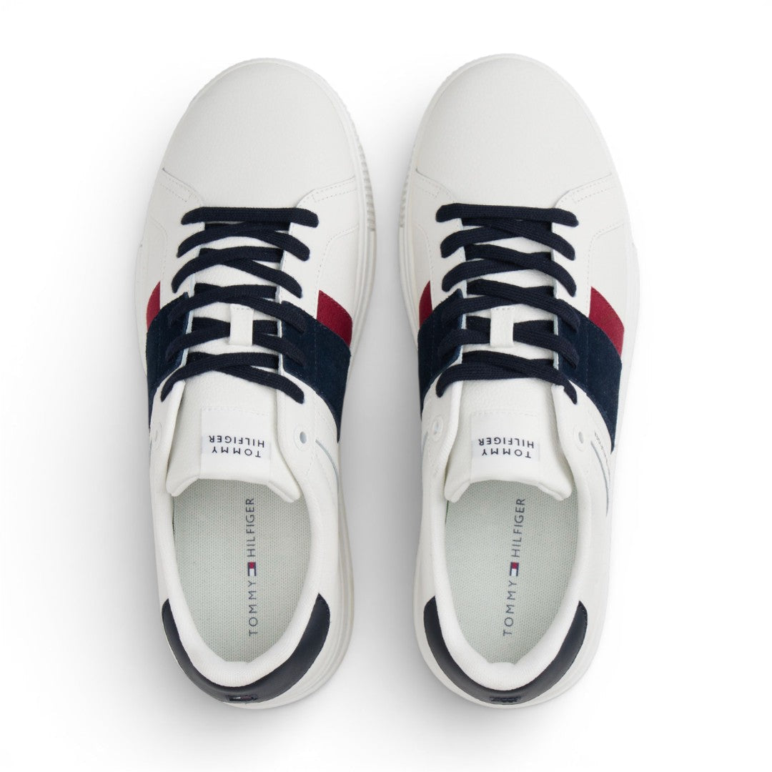 Tommy Hilfiger Supercup Round Toe Lace-Up FM0FM05633 -WHT