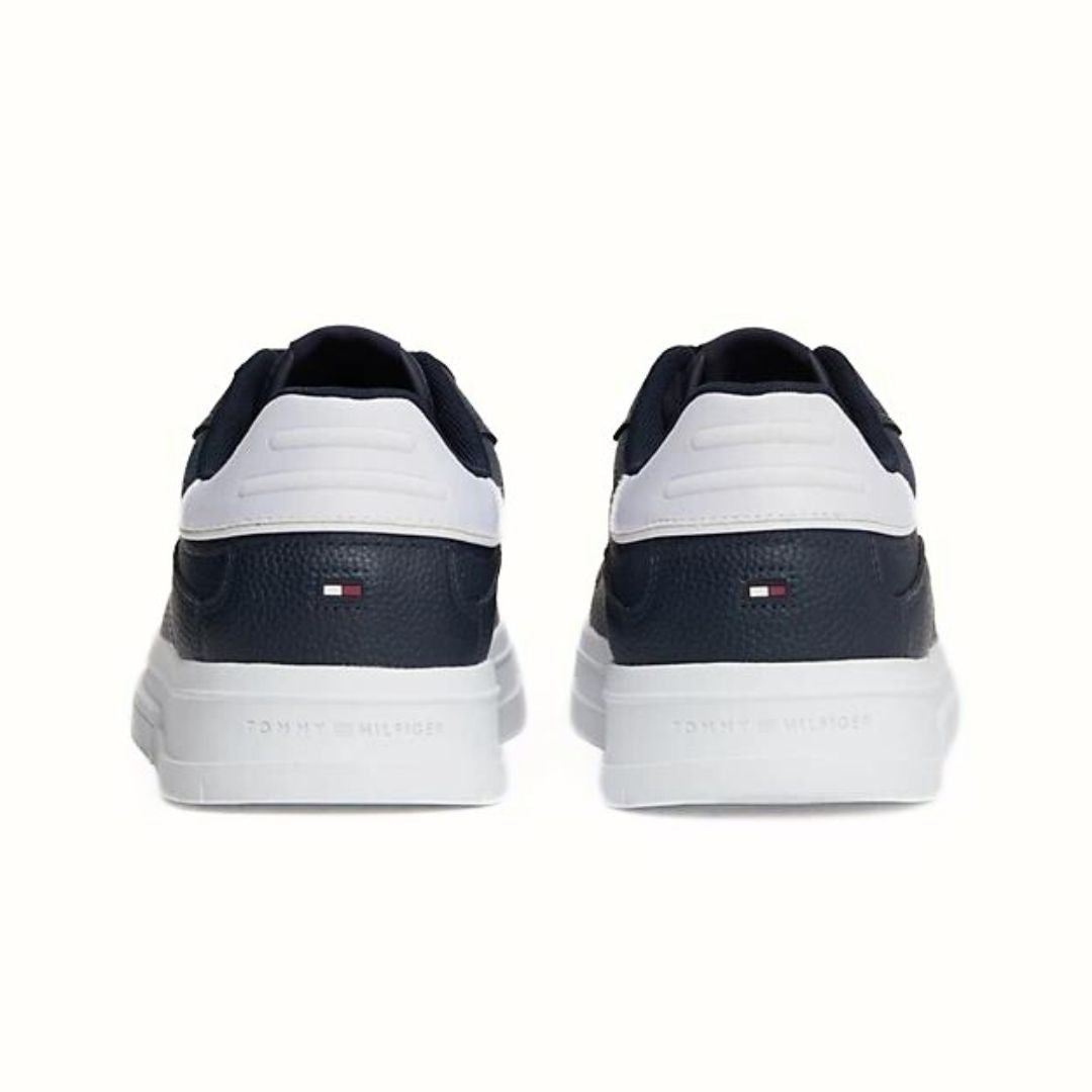 Tommy Hilfiger Supercup Stripes Tumbled LTH Sneakers Men FM0FM05300-NVY