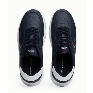 Tommy Hilfiger Supercup Stripes Tumbled LTH Sneakers Men FM0FM05300-NVY