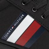 Tommy Hilfiger Tennis Essential Stripes Detail Sneaker FM0FM02685-BLKBLK