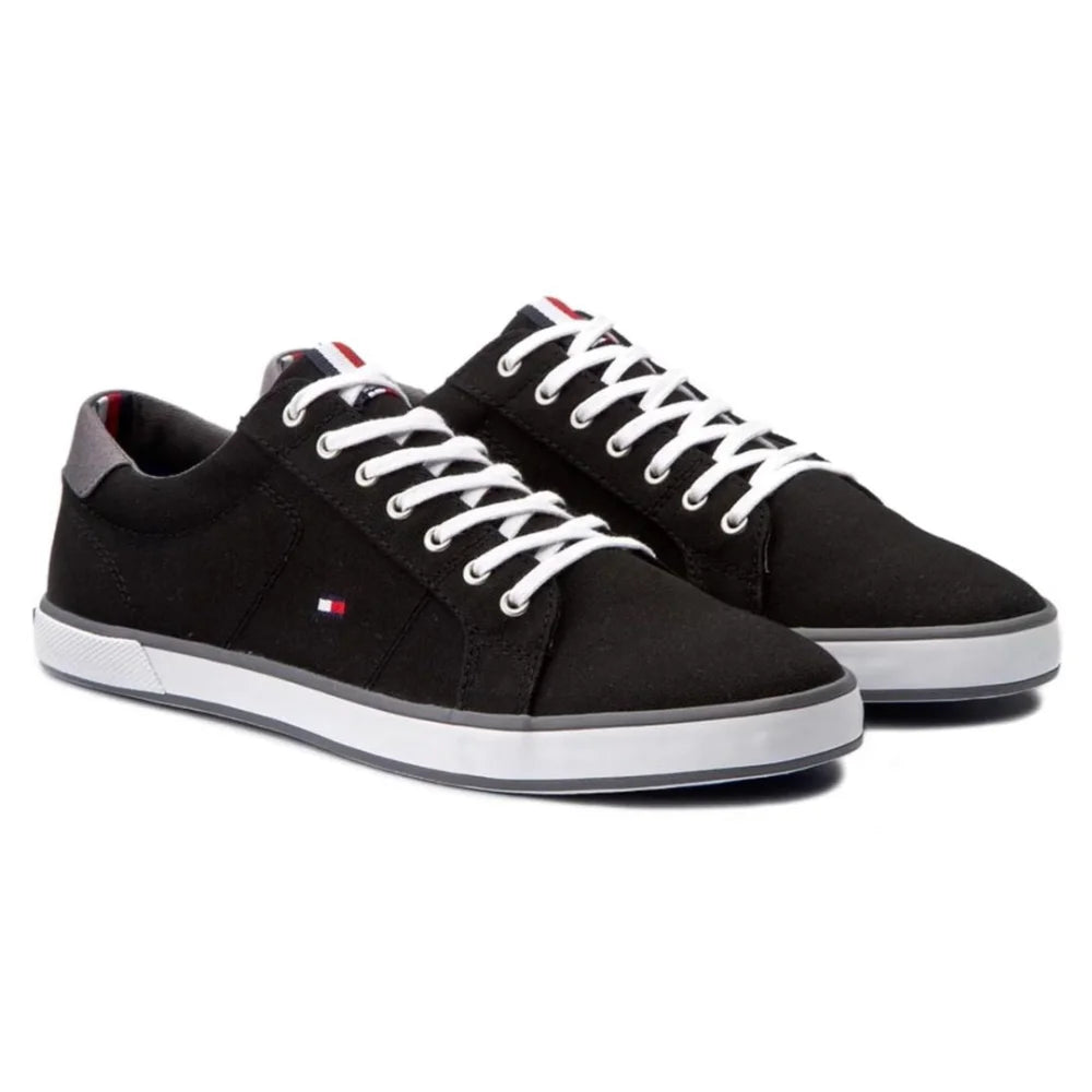 Tommy Hilfiger Tennis Harlow 1D Men FM0FM00596-BLK - Black / 40 / D - Medium - Shoes