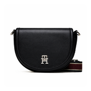 Tommy Hilfiger Th City Summer Saddle Bag AW0AW14877- BLK - Black