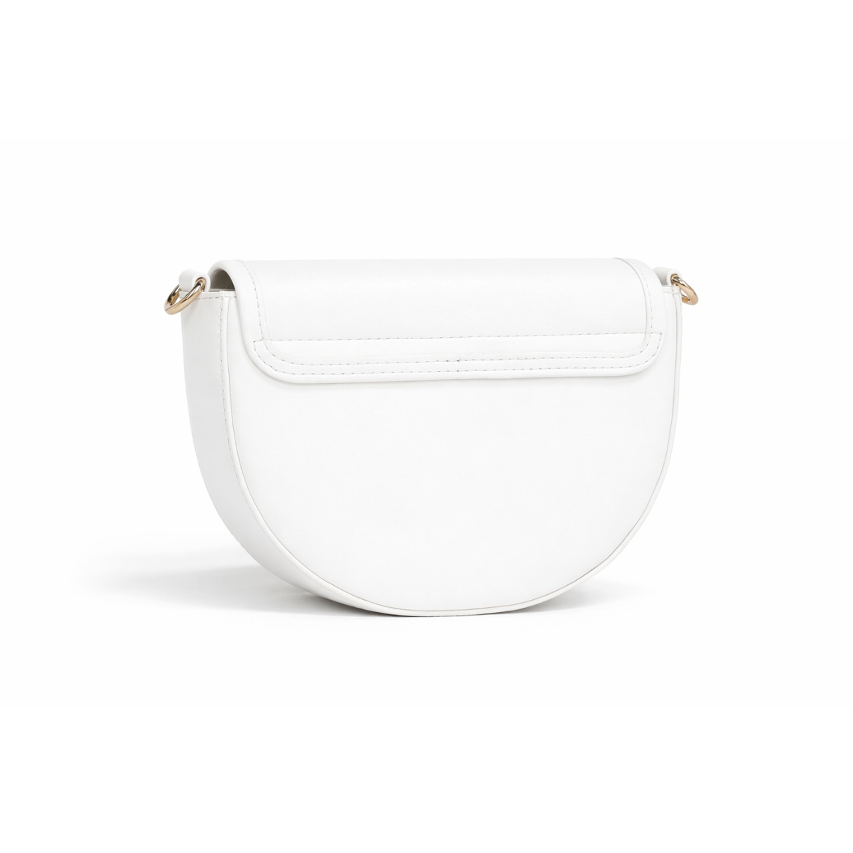 Tommy Hilfiger Th City Summer Saddle Bag AW0AW14877- WHT - White