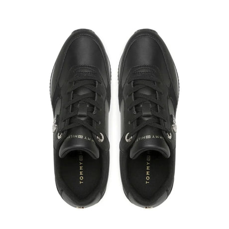 Tommy Hilfiger Th Emboss Metallic Sneaker FW0FW06736-BLK - Black / 38 / M