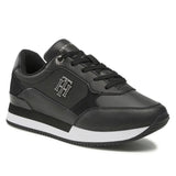 Tommy Hilfiger Th Emboss Metallic Sneaker FW0FW06736-BLK - Black / 38 / M