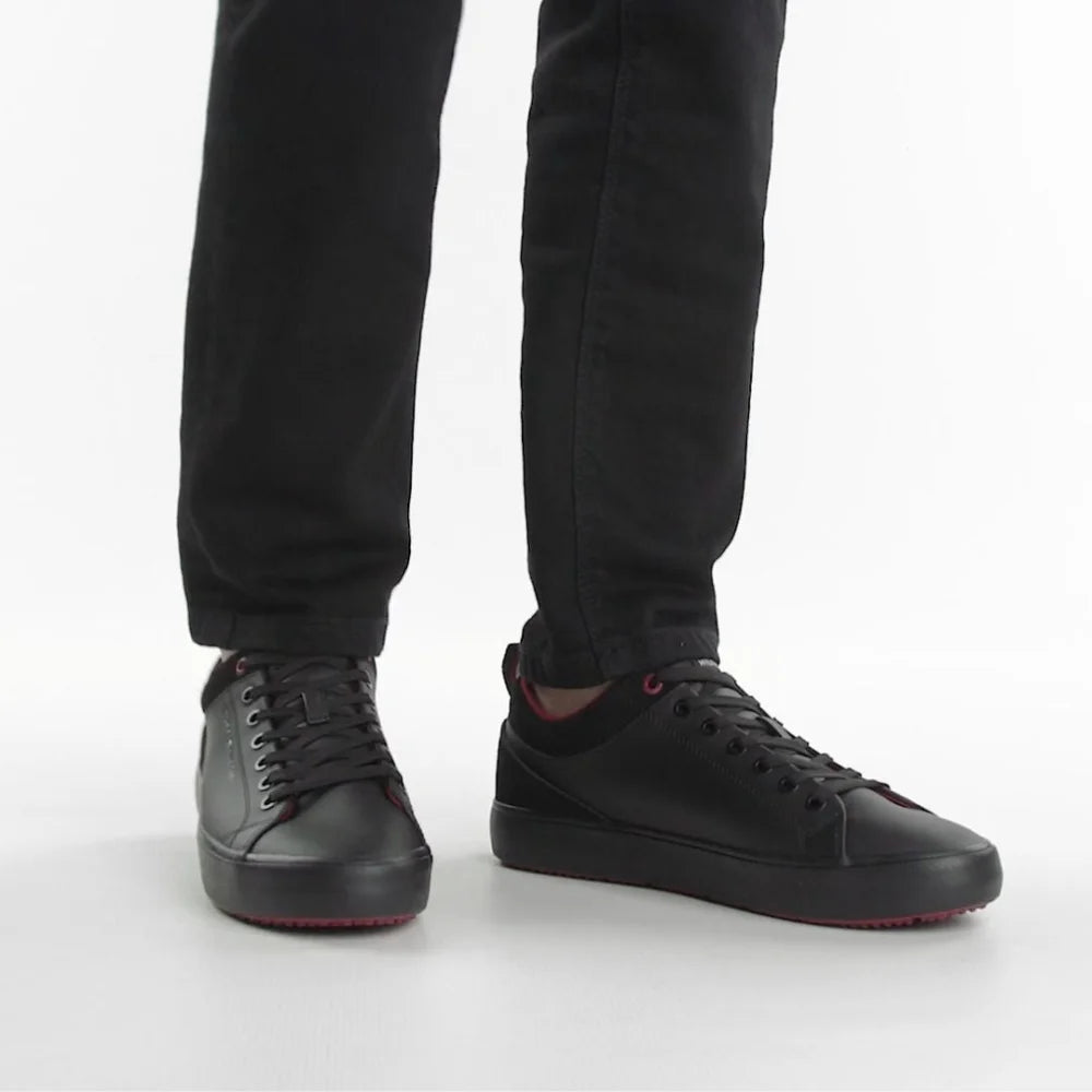 Tommy Hilfiger TH Hi VULC Cleat Low LTH Mix Men FM0FM04884 - BLK - Shoes