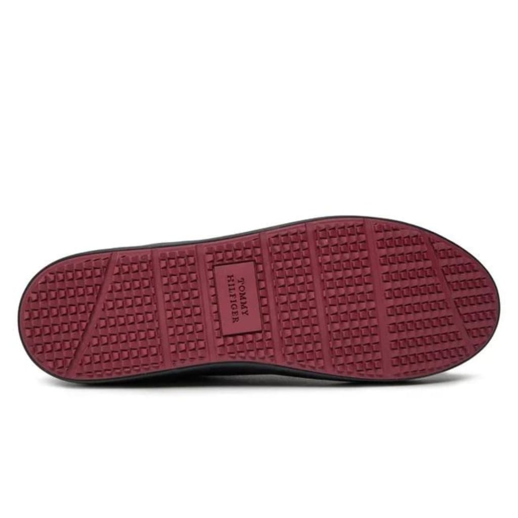 Tommy Hilfiger TH Hi Vulc Cleat LTH Mix Sneaker Men - BLKBLK Shoes