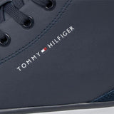 Tommy Hilfiger TH Hi Vulc Cleat LTH Mix Sneaker Men - NVY Shoes