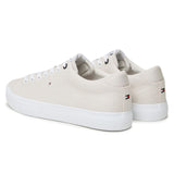 Tommy Hilfiger Th Hi Vulc Core Low Canvas Sneakers FM0FM04686-BEG