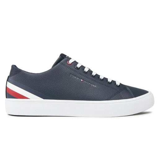 Tommy Hilfiger Th Hi Vulc Core Low LTH Stripes Sneaker Men - NVY 40 / Navy Shoes