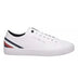 Tommy Hilfiger Th Hi Vulc Core Low LTH Stripes Sneaker Men - WHT - 40 / White