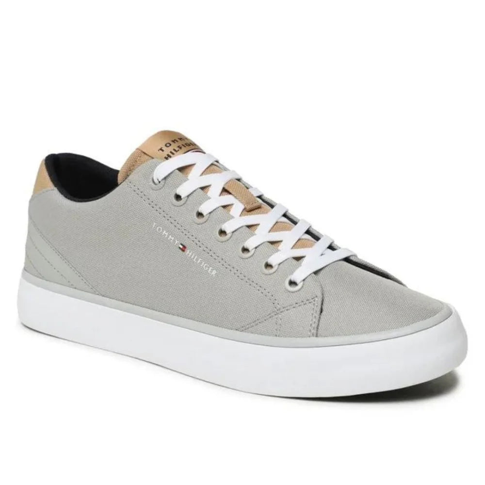 Tommy Hilfiger Th Hi Vulc Core Low Mesh Sneaker FM0FM04685 - GRY - Shoes