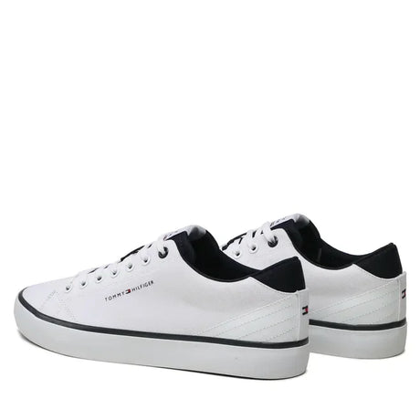 Tommy Hilfiger Th Hi Vulc Core Low Mesh Sneaker FM0FM04685 - WHT - Shoes