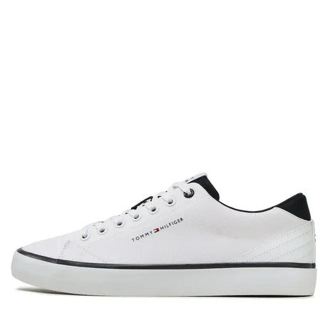 Tommy Hilfiger Th Hi Vulc Core Low Mesh Sneaker FM0FM04685 - WHT - Shoes