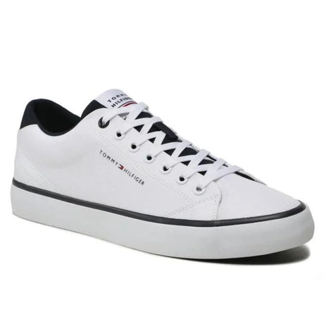 Tommy Hilfiger Th Hi Vulc Core Low Mesh Sneaker FM0FM04685 - WHT - Shoes