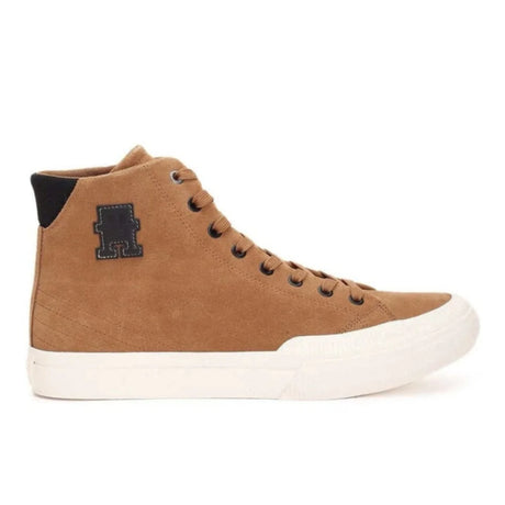 Tommy Hilfiger TH Hi Vulc Premium Suede Sneaker Men - TAN 40 / Shoes