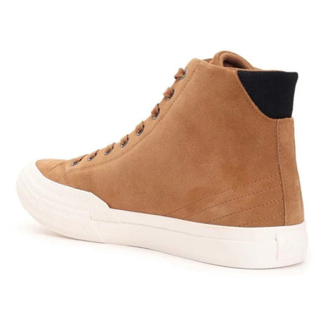 Tommy Hilfiger TH Hi Vulc Premium Suede Sneaker Men - TAN Shoes