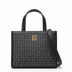Tommy Hilfiger TH logo metal handbag women - NVYGRY - Navy-Grey