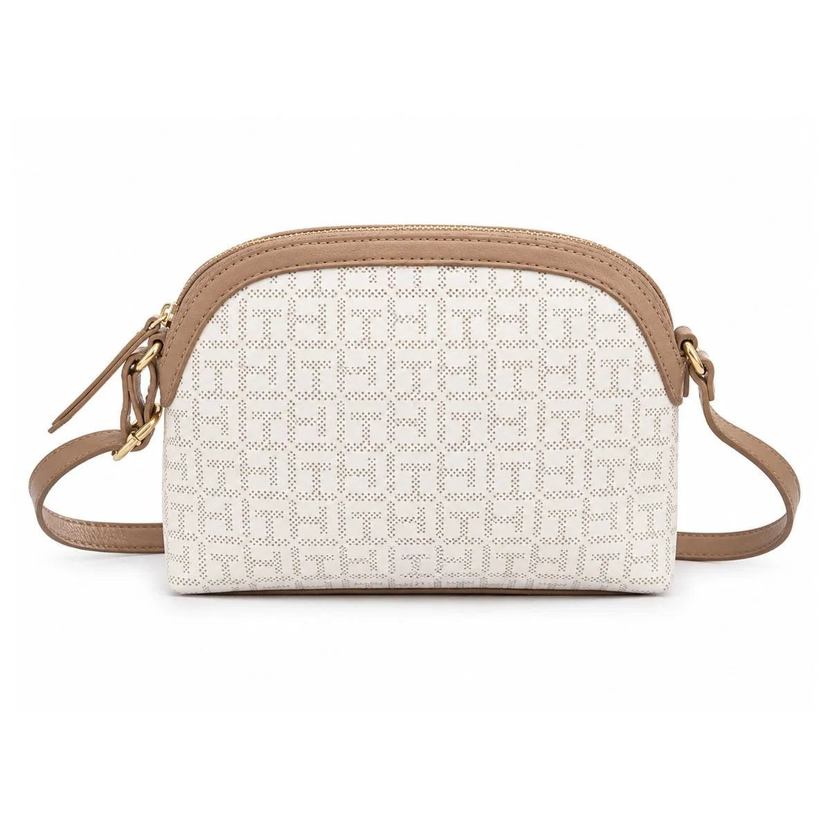 Tommy Hilfiger TH Logo Small Crossbody Women - BEG - Beige