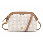 Tommy Hilfiger TH Logo Small Crossbody Women - BEG - Beige