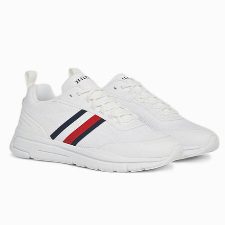 Tommy Hilfiger TH Modern Knit Running Trainers FM0FM04835-WHT