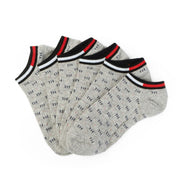 Tommy Hilfiger TH Monogram 3-Pack Socks - GRY - 3 Pairs / Gray / OS