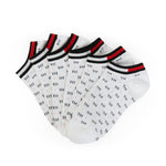 Tommy Hilfiger TH Monogram 3-Pack Socks - WHT - 3 Pairs / White / OS