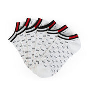 Tommy Hilfiger TH Monogram 3-Pack Socks - WHT - 3 Pairs / White / OS