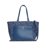 Tommy Hilfiger TH Monogram Jacquard Tote - BLU - Blue