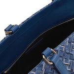Tommy Hilfiger TH Monogram Jacquard Tote - BLU - Blue