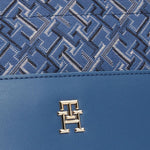 Tommy Hilfiger TH Monogram Jacquard Tote - BLU - Blue
