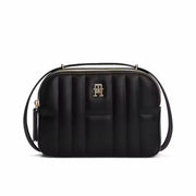 Tommy Hilfiger TH Monogram Quilted Camera Bag Women - BLK - Black