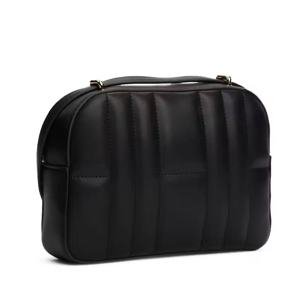 Tommy Hilfiger TH Monogram Quilted Camera Bag Women - BLK - Black