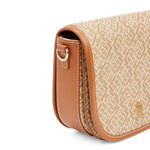 Tommy Hilfiger TH Monoplay Crossbody Saddle Bag - BEG - Beige