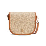 Tommy Hilfiger TH Monoplay Crossbody Saddle Bag - BEG - Beige