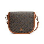 Tommy Hilfiger TH Monoplay Crossbody Saddle Bag - BLK - Black