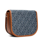 Tommy Hilfiger TH Monoplay Crossbody Saddle Bag - BLU - Blue