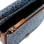 Tommy Hilfiger TH Monoplay Crossbody Saddle Bag - BLU - Blue