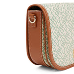 Tommy Hilfiger TH Monoplay Crossbody Saddle Bag - GRN - Green