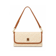 Tommy Hilfiger TH MONOPLAY LE FLAP Crossbody Bag - BEG - Beige