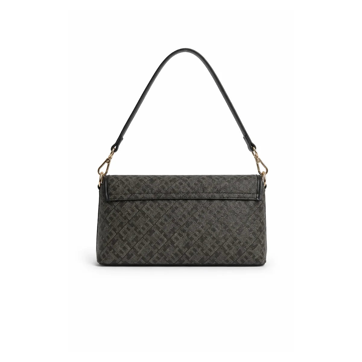Tommy Hilfiger TH MONOPLAY LE FLAP Crossbody Bag - DRKBLK - Dark- Black