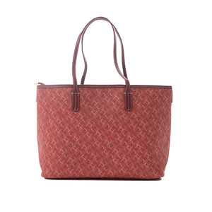 Tommy Hilfiger TH Monoplay Removable Laptop Pouch Tote - RED - Red