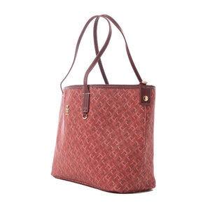 Tommy Hilfiger TH Monoplay Removable Laptop Pouch Tote - RED - Red