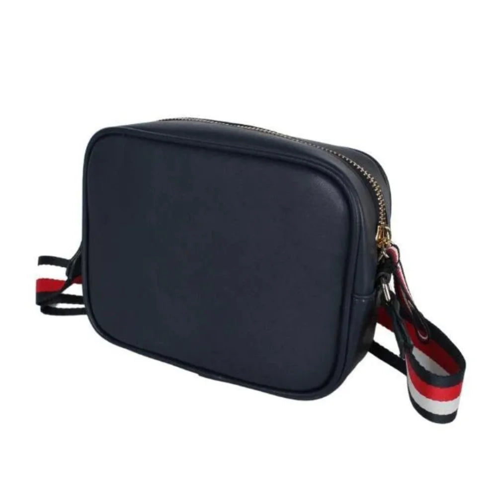 Tommy Hilfiger TH Patent Crossover Camera Bag Women - NAVY - Tommy Navy - Bags