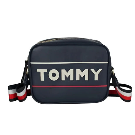 Tommy Hilfiger TH Patent Crossover Camera Bag Women - NAVY - Tommy Navy