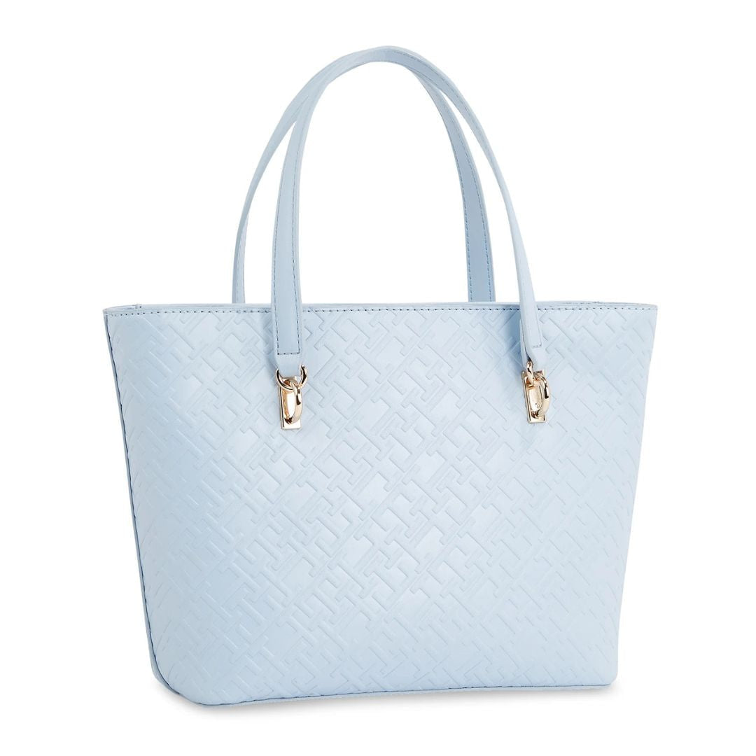 Tommy Hilfiger Th Refined Mini Tote Mono AW0AW16002-BLU - Blue