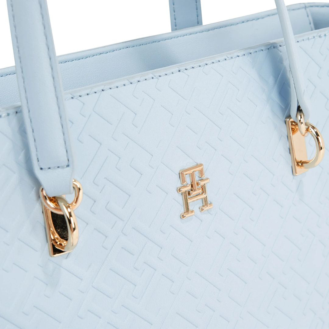 Tommy Hilfiger Th Refined Mini Tote Mono AW0AW16002-BLU - Blue