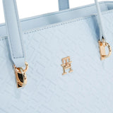 Tommy Hilfiger Th Refined Mini Tote Mono AW0AW16002-BLU - Blue