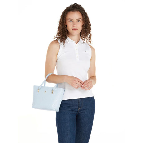 Tommy Hilfiger Th Refined Mini Tote Mono AW0AW16002-BLU - Blue