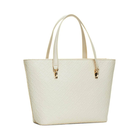 Tommy Hilfiger Th Refined Mini Tote Mono AW0AW16002-CRM - Cream